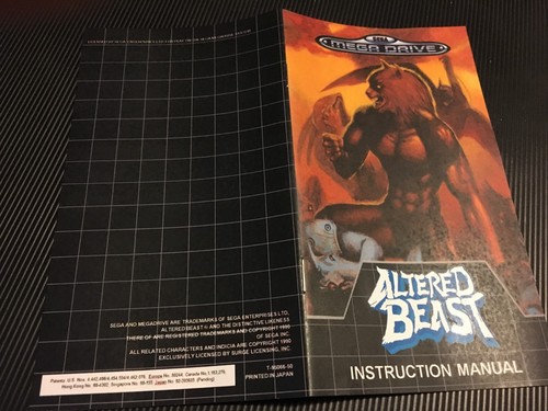 Altered beast pal sega - pal,