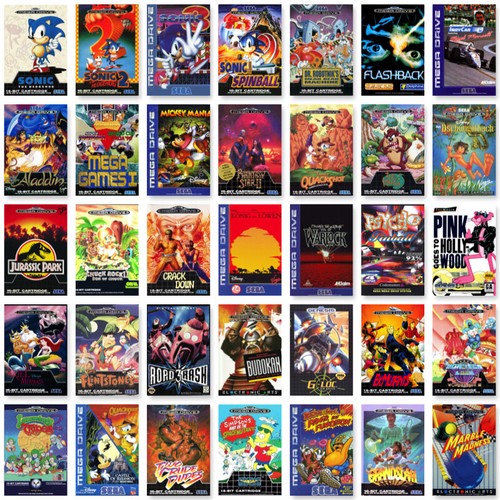 Sega mega drive giochi - drive,